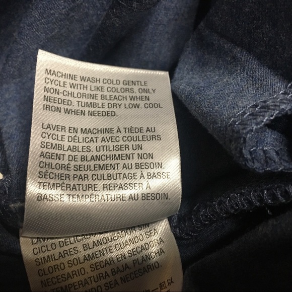 Karen Scott Sport Cotton Pull On Heather Blue Navy Skimmer Shorts XS Extra Small - Picture 8 of 10